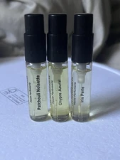 les indemodables patchouli noisette chypre azural iris perle 3 ml
