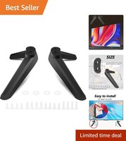 Universal TV Stand Legs - Durable & Compatible Replacement Pedestal Feet