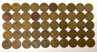 "S" Mint Set Lincoln Wheat Cents (Pennies) 1930–1955 Circulated Roll of 50 #10