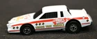 Vintage 1986 Hot Wheels Crack-Ups Buick Regal Official Crash Test Vehicle White