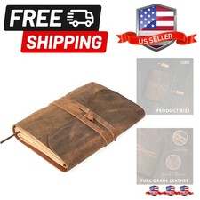 Leather Journal Notebook Leather Bound Journal for Men Lined Writing Journals...