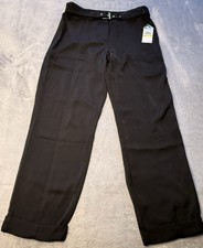 NEW MICHAEL Michael Kors Women's Pants With Belt Size M Qs230cwbuf