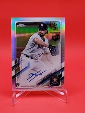 Blake Taylor 2021 Topps Chrome RC #RA-BT Refractor Auto 127/499 Astros Rookie