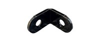  100 pack 3/4 Bracket Corner Brace Black 90 Degree Right Angle, Without Screws