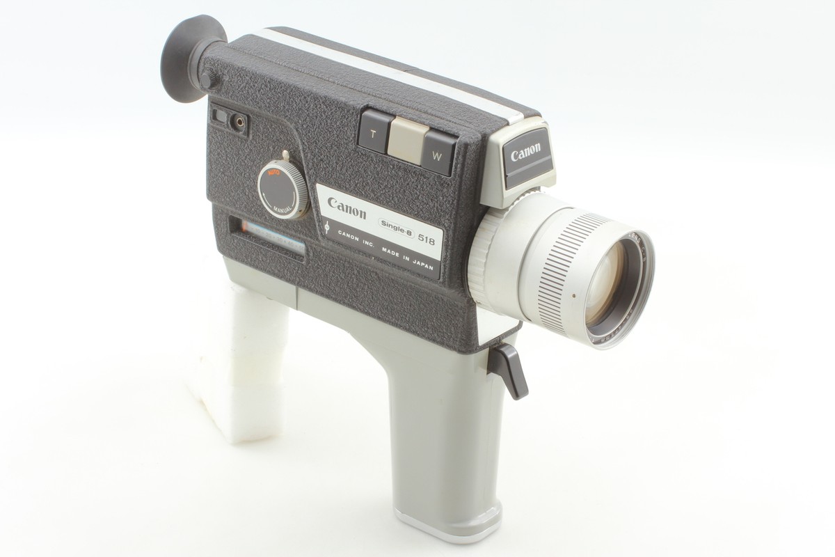 ⏯️All Works [Near MINT] Canon Single-8 518 Auto Zoom Cine