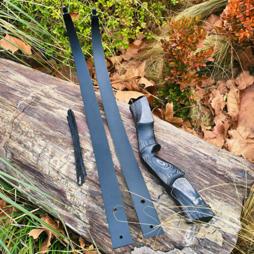 57" Bogenschießen Recurvebogen 20-55lbs Holzbogen Riser Takedown Jagd Zielscheibe - Bild 2 von 21