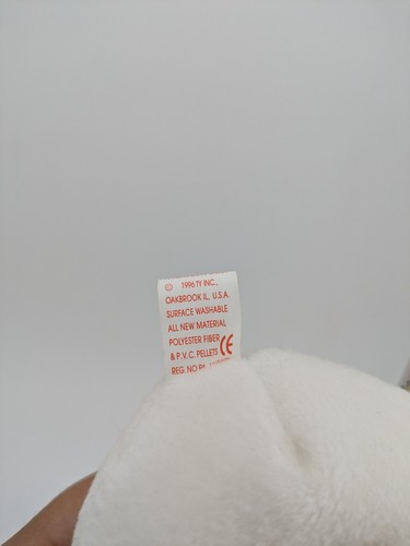 1996 Ty Snowball Snowman Beanie Baby PVC Pellets Plush w Tags - Picture 6 of 11