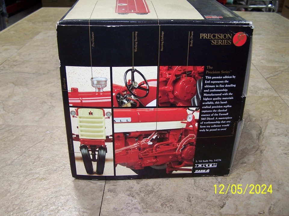 Ertl Precision Classics #19 Farmall 560 Diesel Tractor MIB - Image 3 of 4