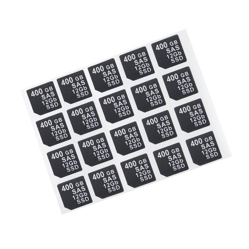 20PCS Capacity Stickers Labels FOR DELL DXD9H X7K8W 14gen Hard Disk Tray Caddy - Bild 90 von 171