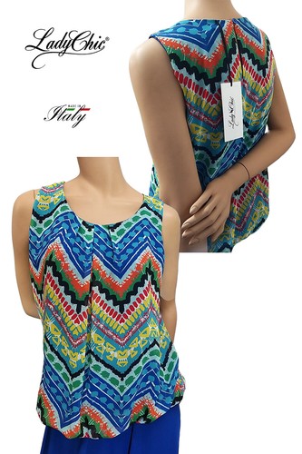 Only - Débardeur Femme Aya Stripe Blanc Bleu Marine