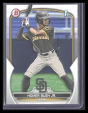 2023 Bowman Draft HOMER BUSH Jr. Paper #BD-124 1st Prospects Padres NOCO