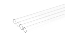 Alphacool Rigid Tube 10/13mm Plexi Transparent - HardTube - 20cm - Set of 4