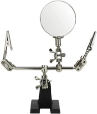 Helping Hands Magnifier Soldering Station,  2.5X Magnifying Glass Third Hand Sol