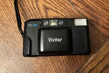 Vivitar TEC 45 Auto Focus TEC45 Compact Camera USED VNTG READ FAST SHIPPING