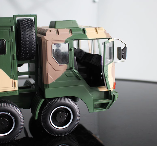 1:24 51CM HQ-22 Antiaircraft Missile Vehicle Truck Diecast Military Armor Model - Picture 3 of 7