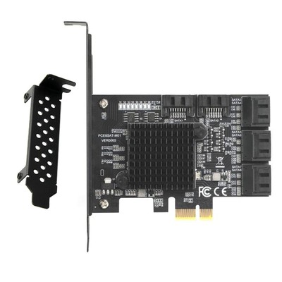 8 Port SATA 3.0 PCI Express Expansion Card PCI-E Controller 6G Adapter for HDD