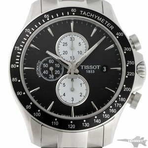 TISSOT T-Sport V8 Chronograph Automatic T106.427.11.051.00 SS Men's | eBay