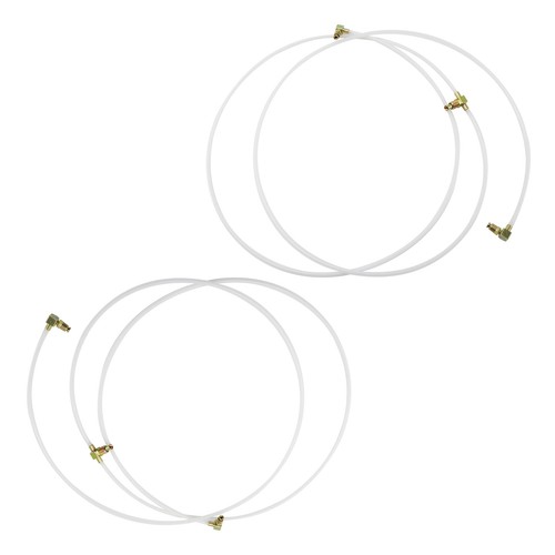 2 x Convertible Power Top Hydraulic Fluid Hose Lines & Fittings Plastic