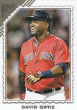 DAVID ORTIZ TOPPS GALLERY BASE BOSTON RED SOX #133 2022 22