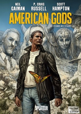 American Gods 01 - 06 Splitter Graphic Novels P.Craig Russell Neil Gaiman HC NEU