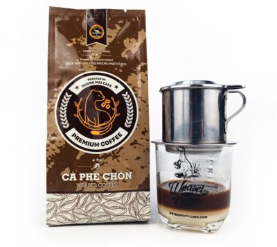 Cà Phê Chồn – Weasel Coffee Cà phê Chồn WEASEL - 250 gram - Cafe Trung Nguyên, Cà Phê