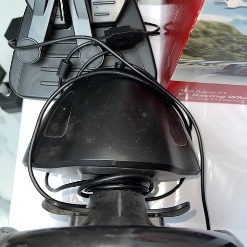 Volante Ps3 Pc Game Wheel Genius Trio Racer F1 - Picture 3 of 9