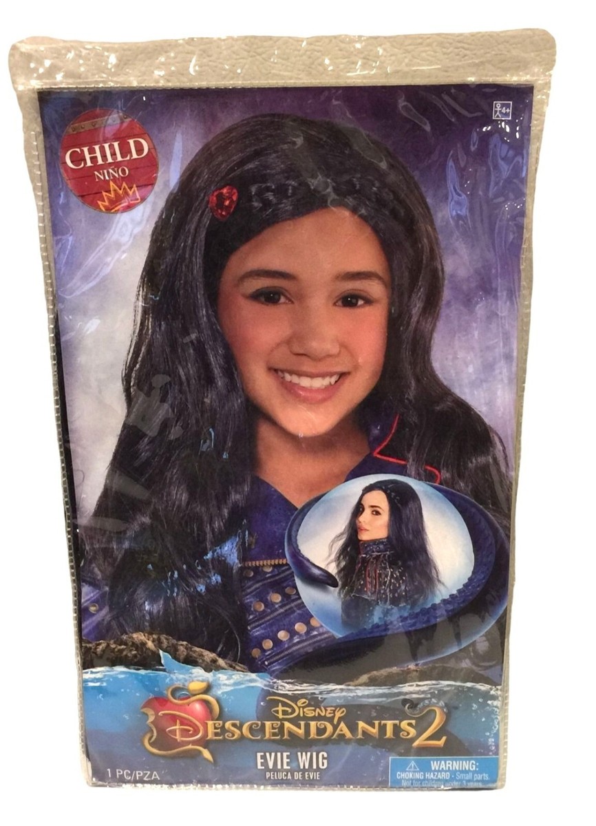 Disney Descendants Evie Wig Child Blue Black Disney Descendants Evie Wig Child Blue Black
