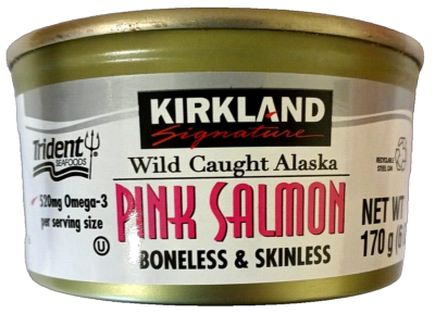 Kirkland Signature Wild Caught Alaska Pink Salmon Boneless