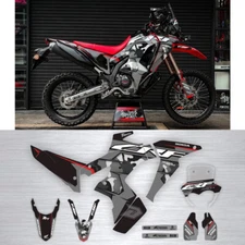 CUSTOM GRAPHICS STICKER DECAL KIT V.9 FIT HONDA CRF300 RALLY 2021-2024