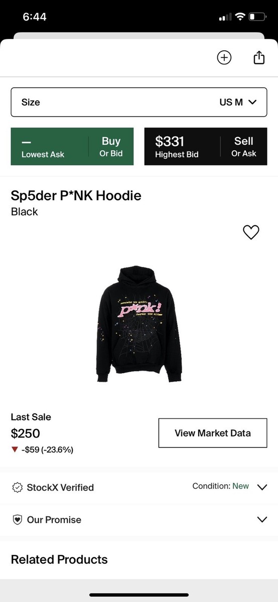 ミ*ピ様 【夏限定価格】sp5der Black Hoodie black sp5der hoodie | eBay