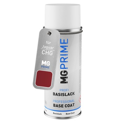 Autolack Spraydose für Jaguar CHG JBC2077 Chilli Red Pearl Basislack Sprühdose