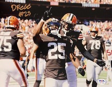 Demetric Felton Signed Autographed Cleveland Browns 8x10 Photo PSA/DNA