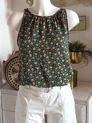 King Louie Shirt  Bluse Top ohne Arm Hazel top  caliente size: 44  Neu