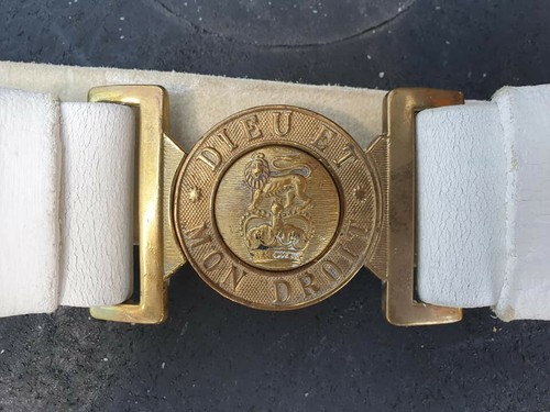 Victorian Brass Buckle Victoria Crown 