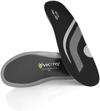 Silver Performance Insoles - Carbon Fiber Shock Absorbers for Non-Cleated Shoes
