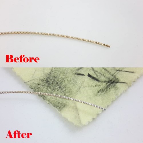 Sunshine 1 Polishing Cloths Jewelry Cleaner Tube Silver Brass Gold Copper - Picture 5 of 5