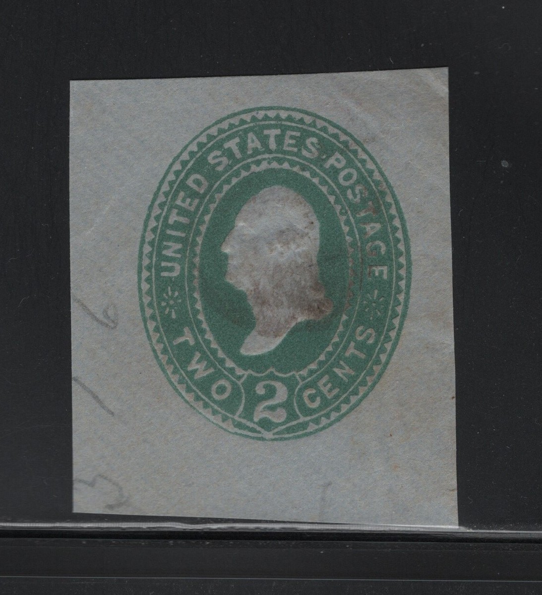 U321 VF-XF used cut square with nice color scv $ 70 ! see pic ! | eBay
