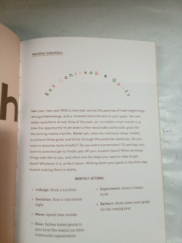 Best Year Yet: A Journal for Becoming Your Best Self Hardcover - Picture 7 of 12