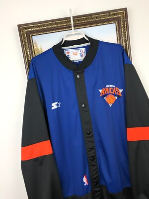 adidas New York Knicks スウェットジャケット Adidas New York Knicks Track Jacket XL Extra Large Black NBA