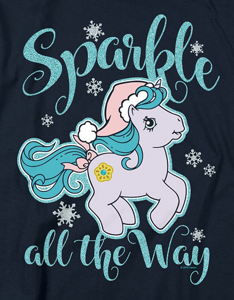 Felpa con cappuccio felpa o manica lunga My Little Pony classica ""Sparkle All The Way