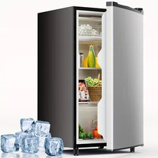 3.2 Cu.Ft Mini Fridge Freezer Compact Energy efficient for Small Living Areas