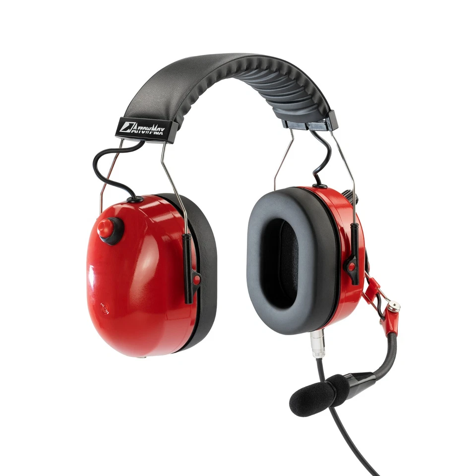 Red 8PIN Noise Cancelling Headset for Kenwood RJ45 TM-261A TM-271A TM-461A - Image 4 of 4