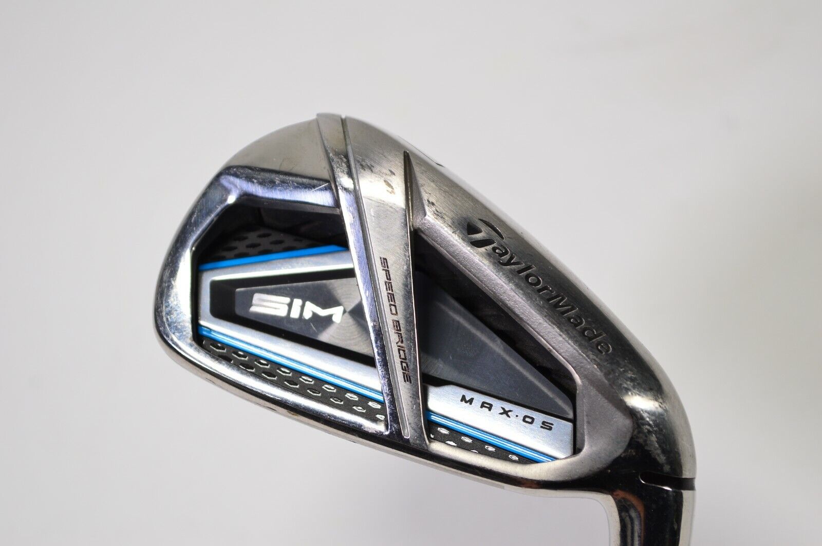 Taylormade Sim Max OS 7 Iron RH Golf Club Fujikura Ventus Blue Graphite 5A SR