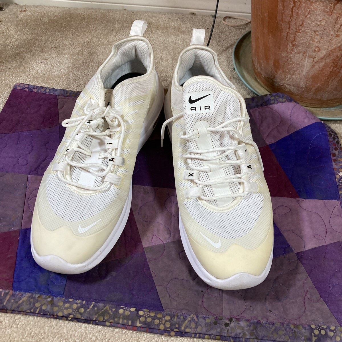 Size 12 Nike Air Max Axis White W for sale online