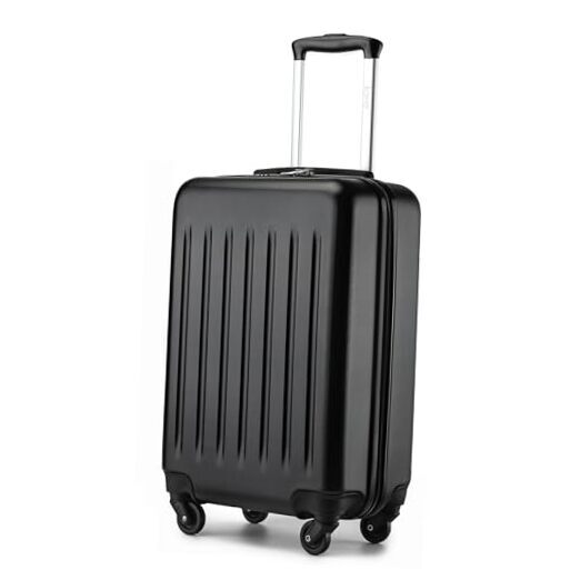 Carry on Suitcase 19 Inch Hardside Carry on Luggage Carry-On 19-inch Black-image