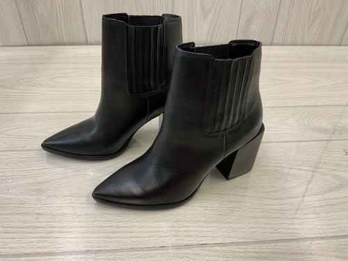Steve Madden Acton Leather Ankle Boots 