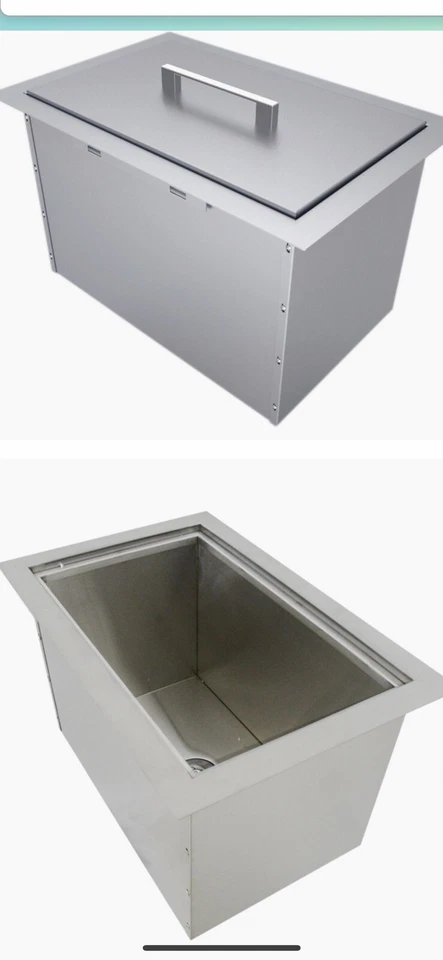 Sunstone B-IC14 fregadero de hielo / fregadero de barra de acero inoxidable Foto 2 de 4