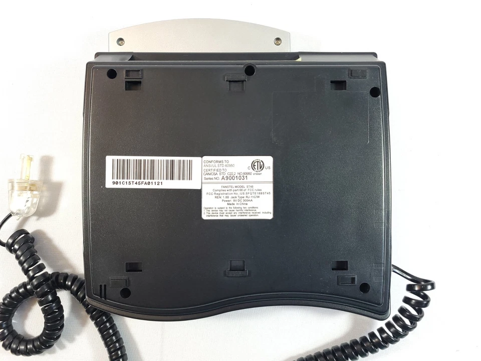 Fanstel ST-45 Amplified Speakerphone Extra Large Display Phone in Box Foto 4 de 4