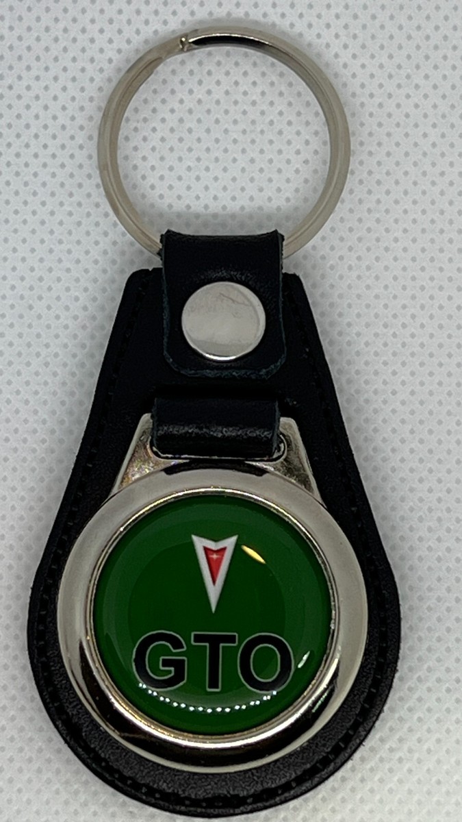 High Quality %100 leather RETRO KEYCHAIN for your GTO GREEN | eBay