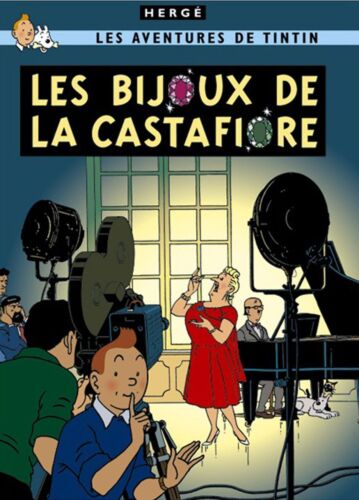 Affiche Offset Tintin Les Bijoux de la Castafiore Moulinsart - Photo 1/1